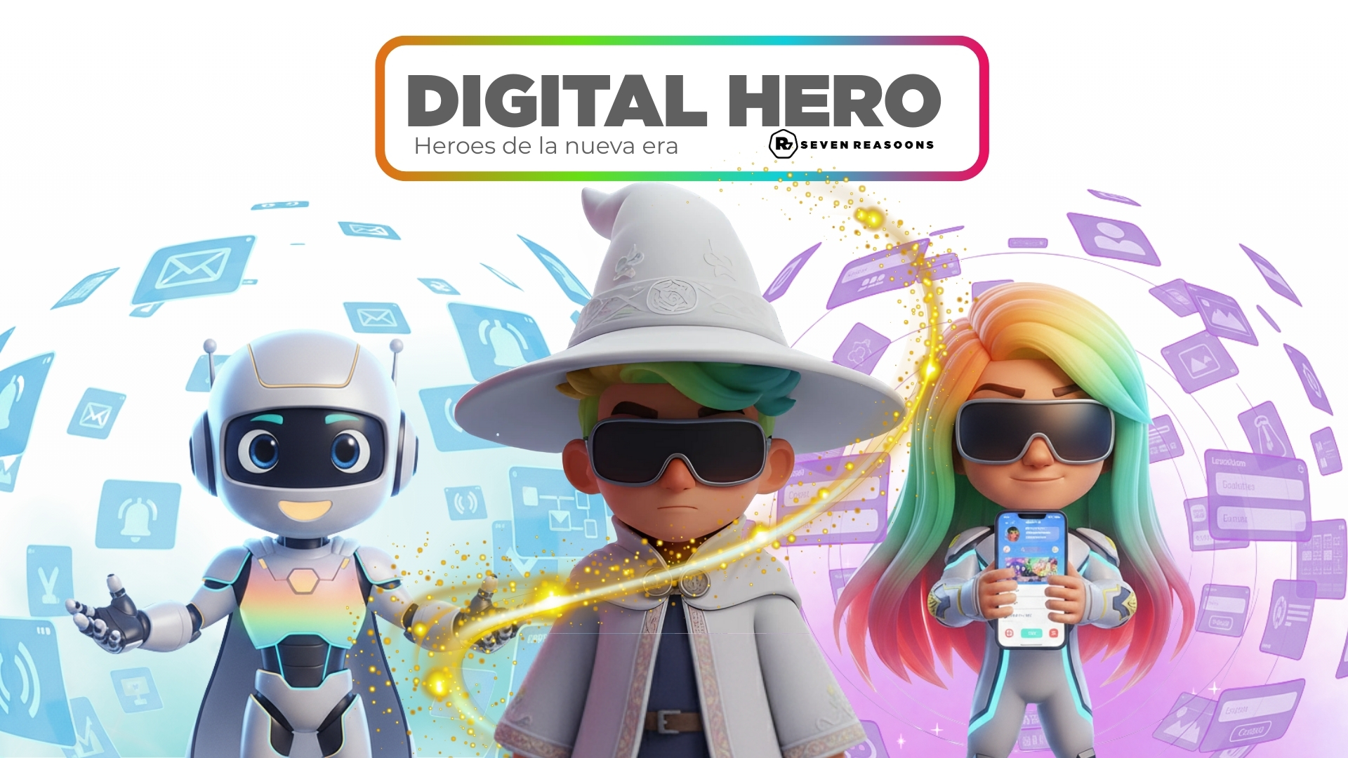 Equipo trabajando en soluciones digitales