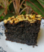 Sugar-free chocolate zucchini cake