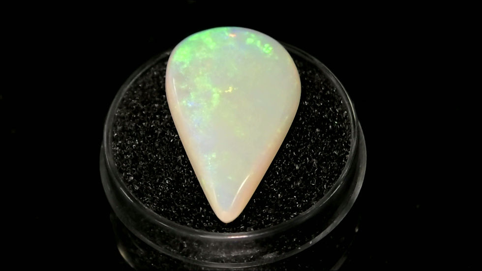 White Coober Pedy Opal from Australia