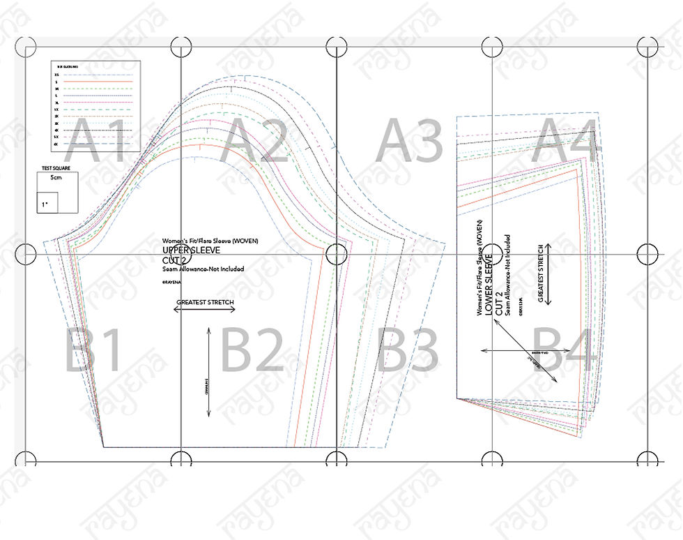 Thumbnail: Women’s Fit & Flare Sleeve Pattern