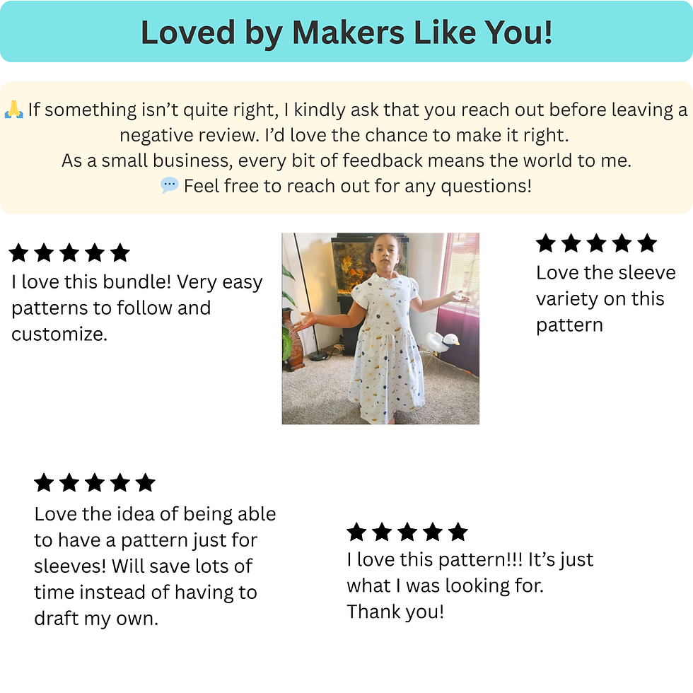 Thumbnail: Women's 10 WOVEN Sleeve Sewing Pattern Bundle: Basic Sloper Block (XS–6X) PDF