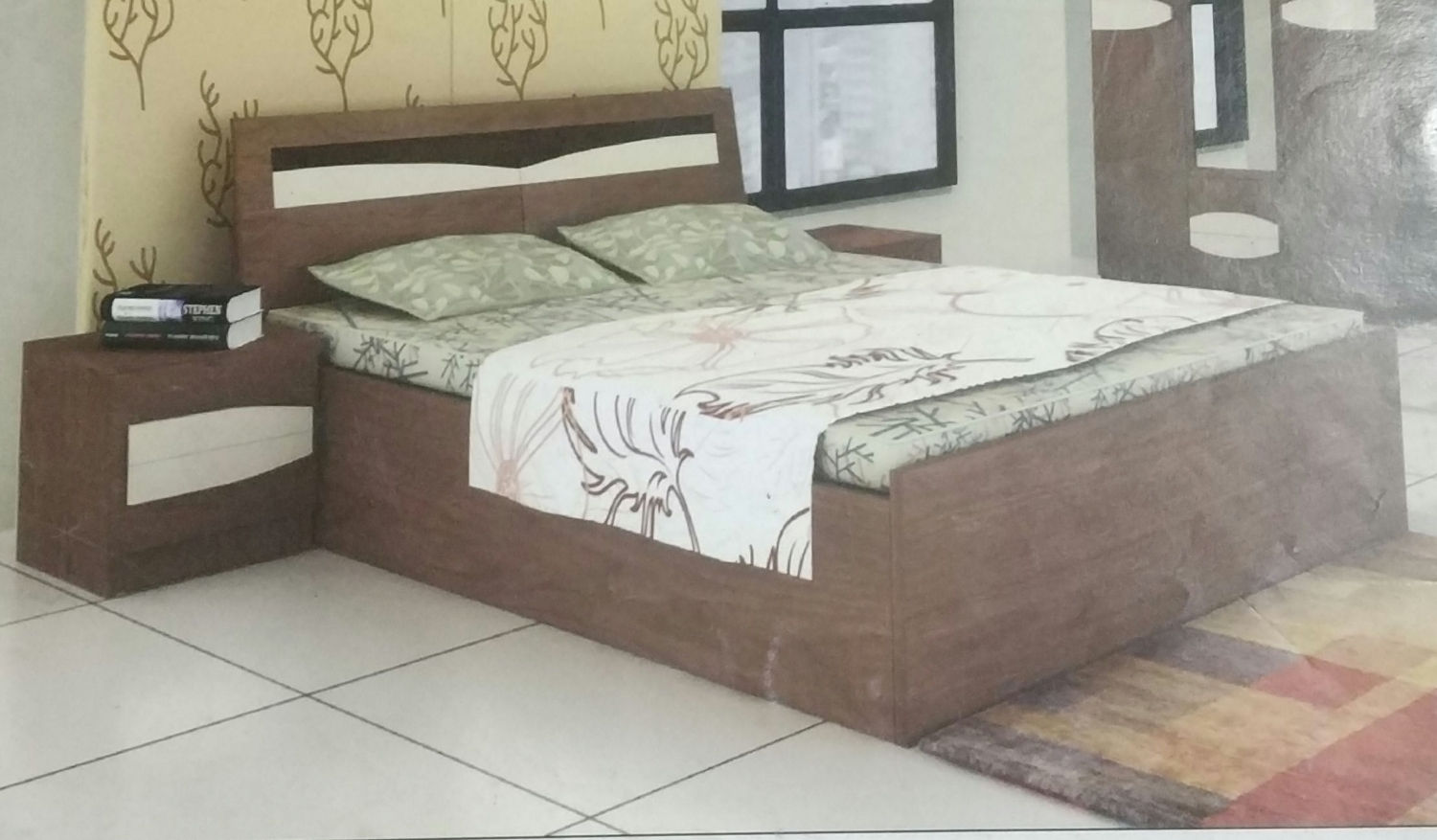 Partical Board 84×72 Bed