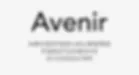 英語フォント Avenir