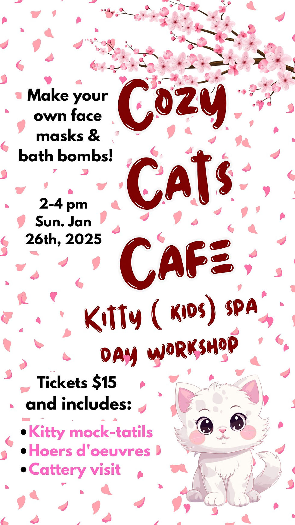 Kid's Spa Day Workshop!