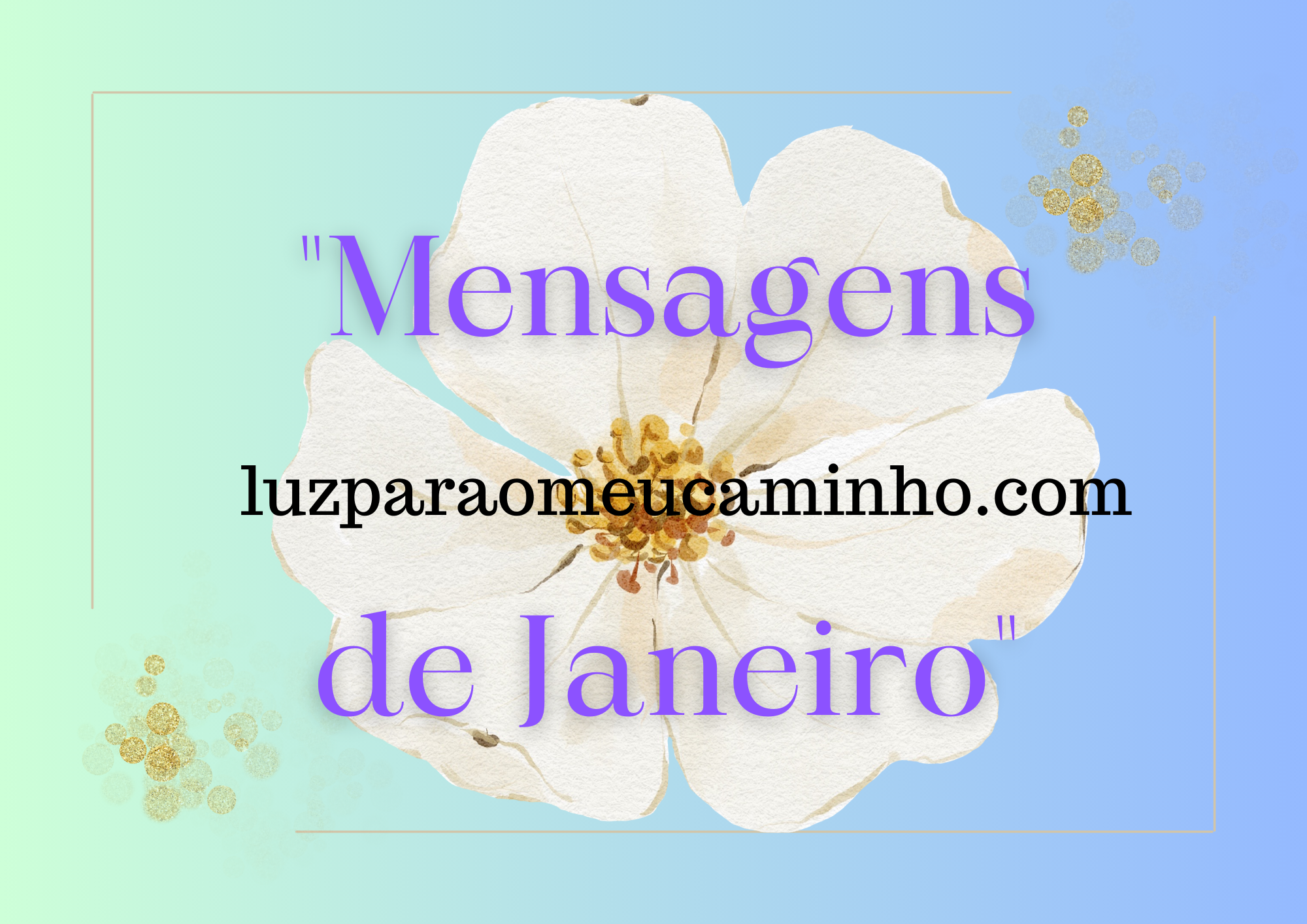 E-book Mensagens de Janeiro