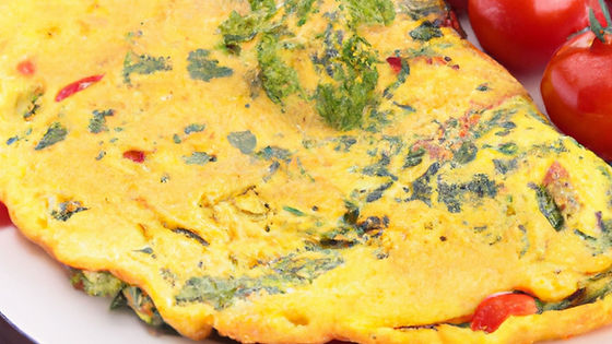 Sebzeli Omlet