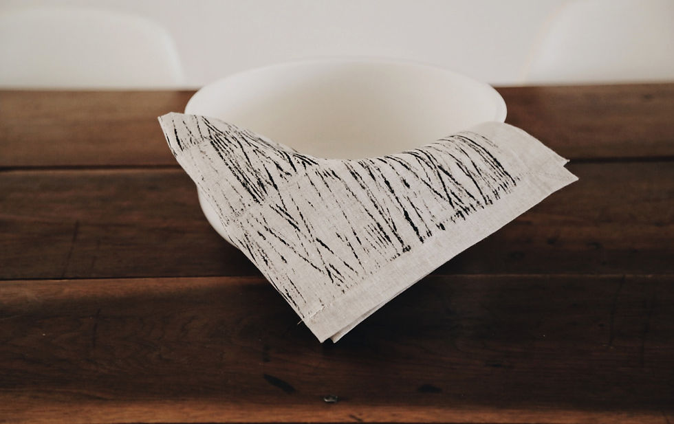Thumbnail: Stamped Napkin