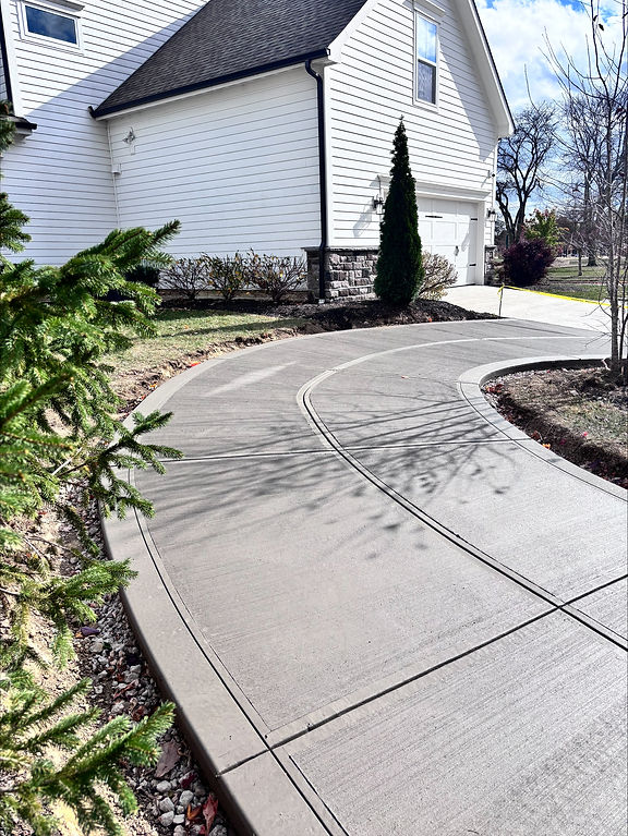 Concrete Driveway Installation in Columbus, Ohio