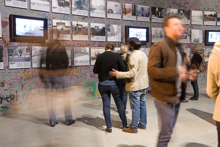 DIE MAUER, Installationsraum, Foto David Oliveira © asisi