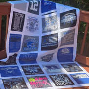 The Keto Quilter Client Quilt
T-Shirt Quilt with Sashing