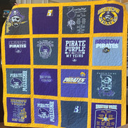 The Keto Quilter Client Quilt
T-Shirt Quilt with Sashing