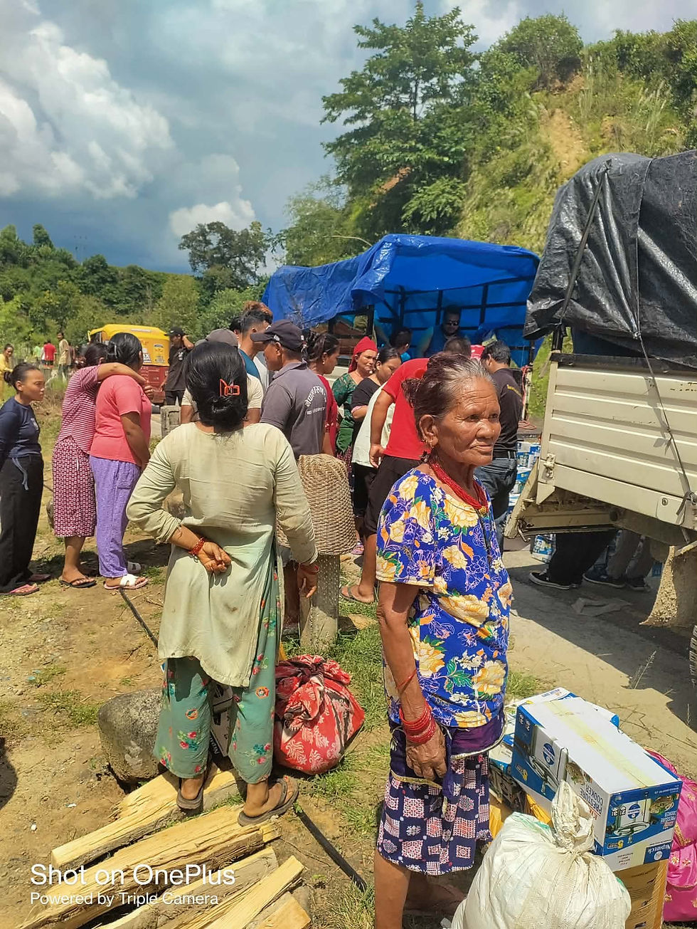 Nepal Relief Distribution