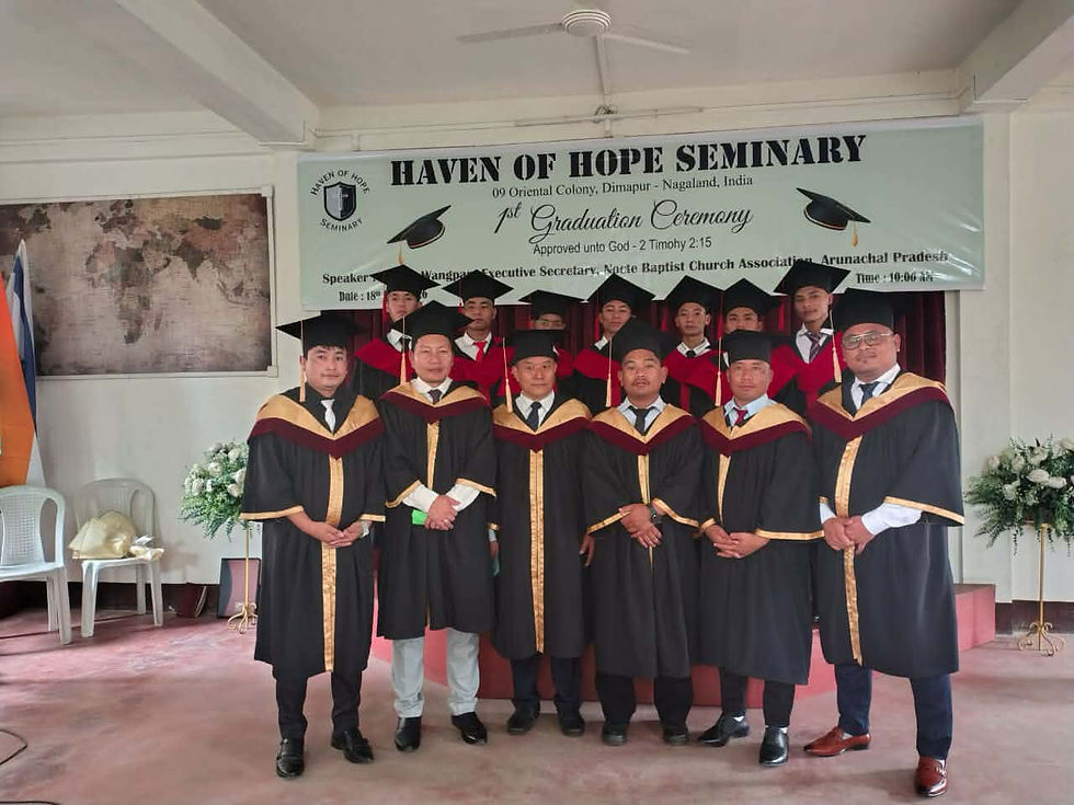 Haven of Hope Graduation