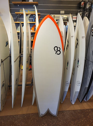 3D printed surfboard Fish