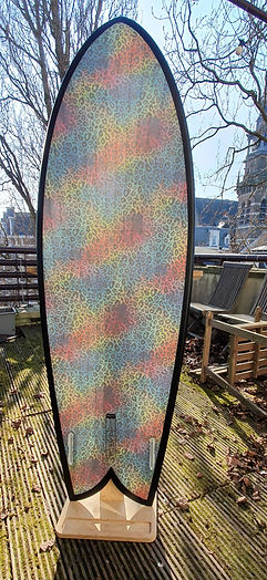 3D printed surfboard Fish