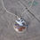Thumbnail: Pacific Coast Inspired Fossil Whalebone Breaching Humpback Statement Necklace