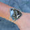 Thumbnail: California Marine Fossils in Sterling Silver Statement Cuff Bracelet