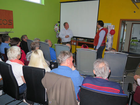 Feuerwehrhaus Forth: Vortrag: Wärmepumpe, Batteriespeicher und Photovoltaik mit Willi Harhammer