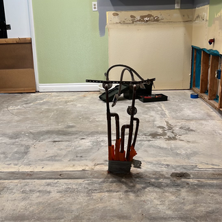 Moving pipes to the wall!