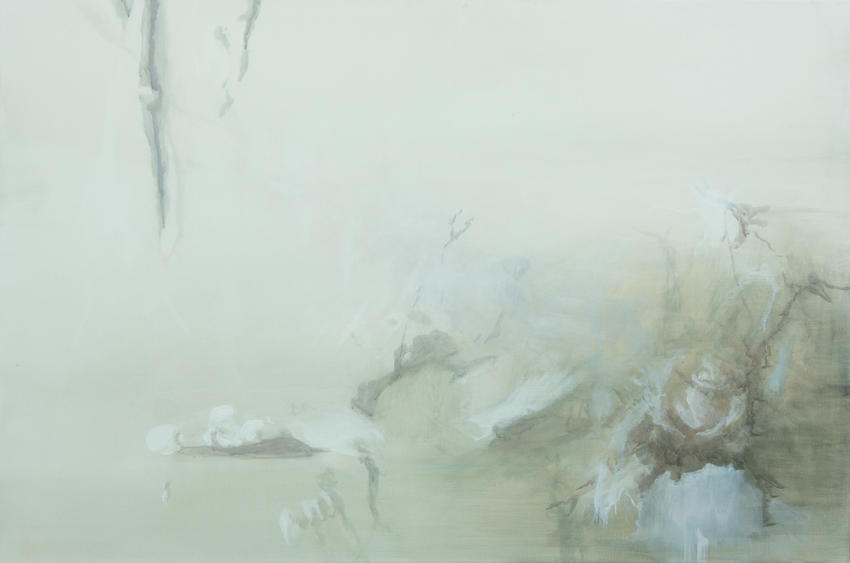 LA13.3, 120 x 80 cm, Acryl auf Leinwand