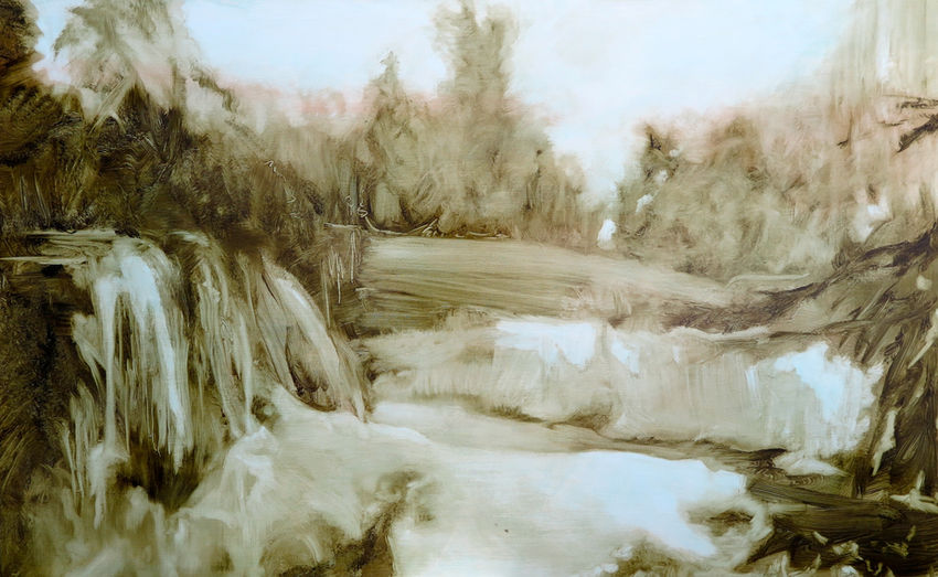LA15.5, 160 x 100 cm, Öl auf Leinwand