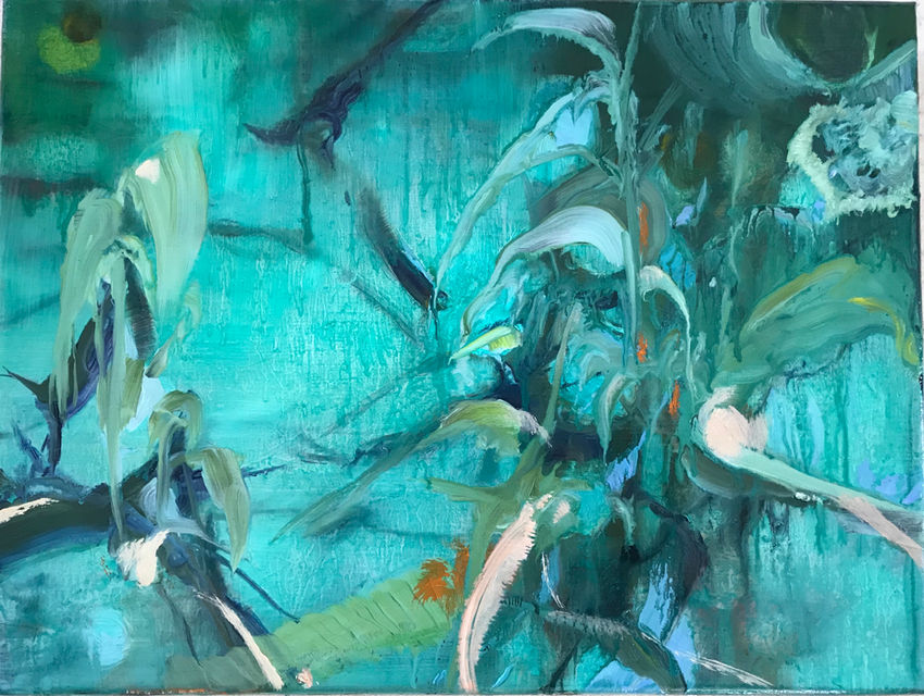 FL18.1, 40 x 30 cm, Öl auf Leinwand