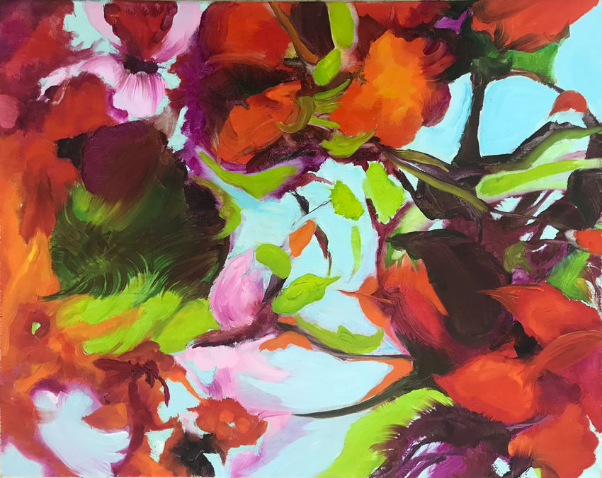 FL19.5, 40 x 50 cm, Öl auf Holz