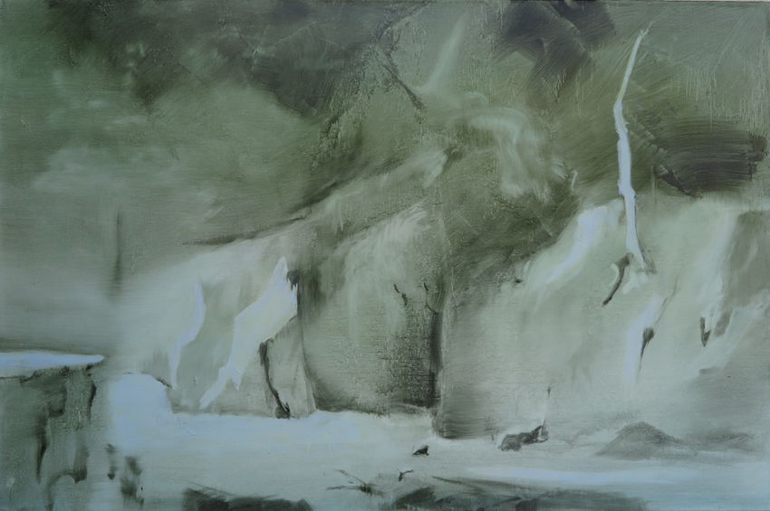 LA15.2, 100 x 80 cm, Öl auf Leinwand