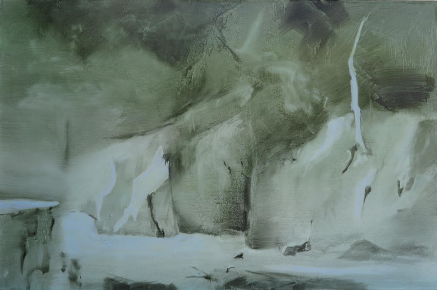 LA15.2, 100 x 80 cm, Öl auf Leinwand