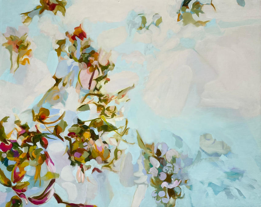 OFL_1, 100 x 80 cm, Öl auf Leinwand