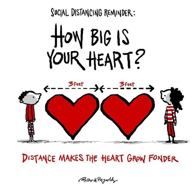 Social Distancing Reminder