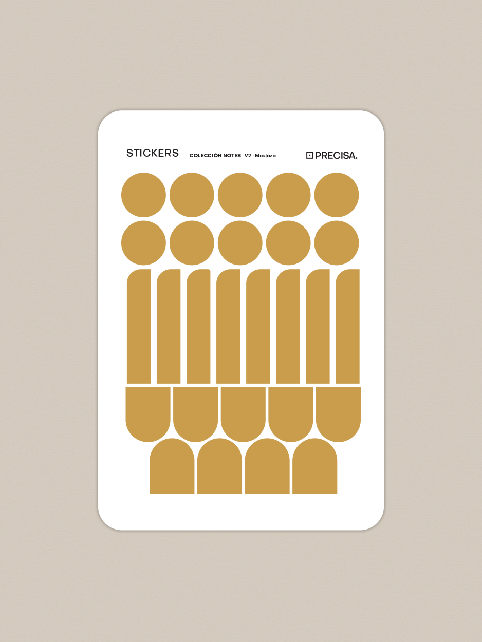 Miniatura: Stickers Colección Notes V2