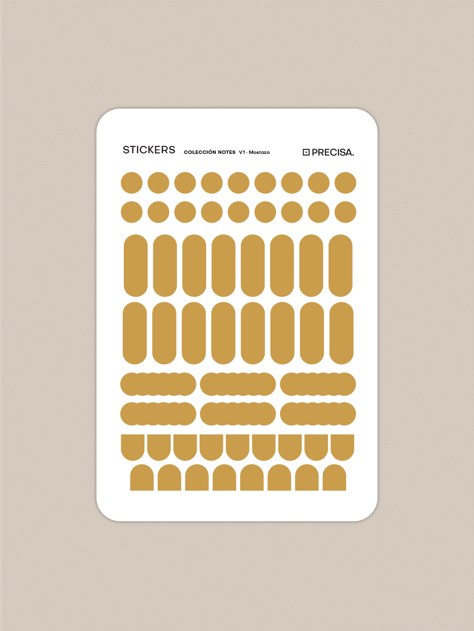 Miniatura: Stickers Colección Notes V1