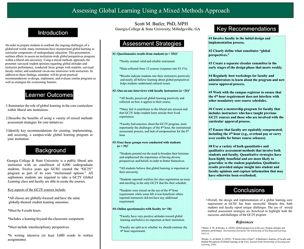 Mixed methods approaches are the key to understanding core outcomes and student success. Come to learn valuable lessons and strategies for your campus!