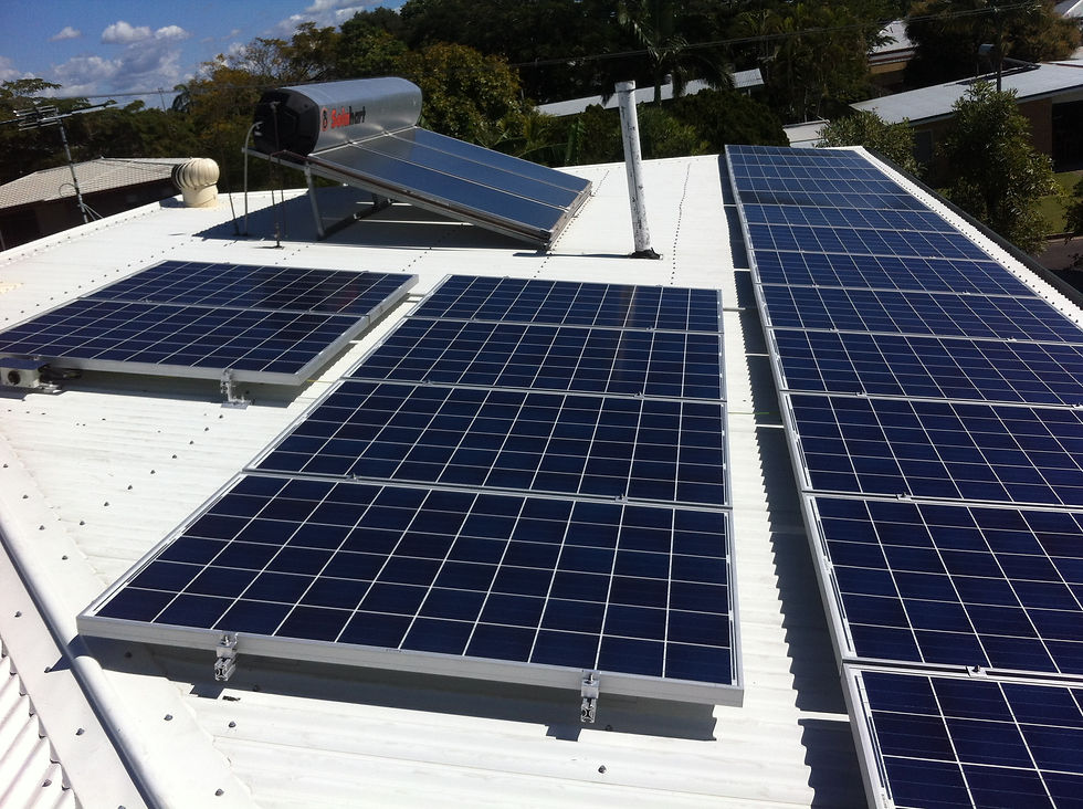 Solar panels with Swann's