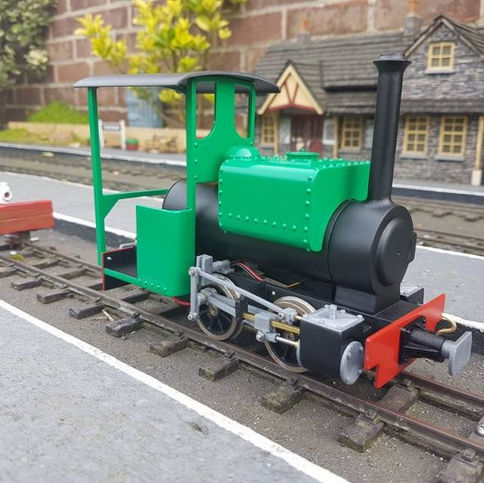 Wren right hand side view waiting in the station