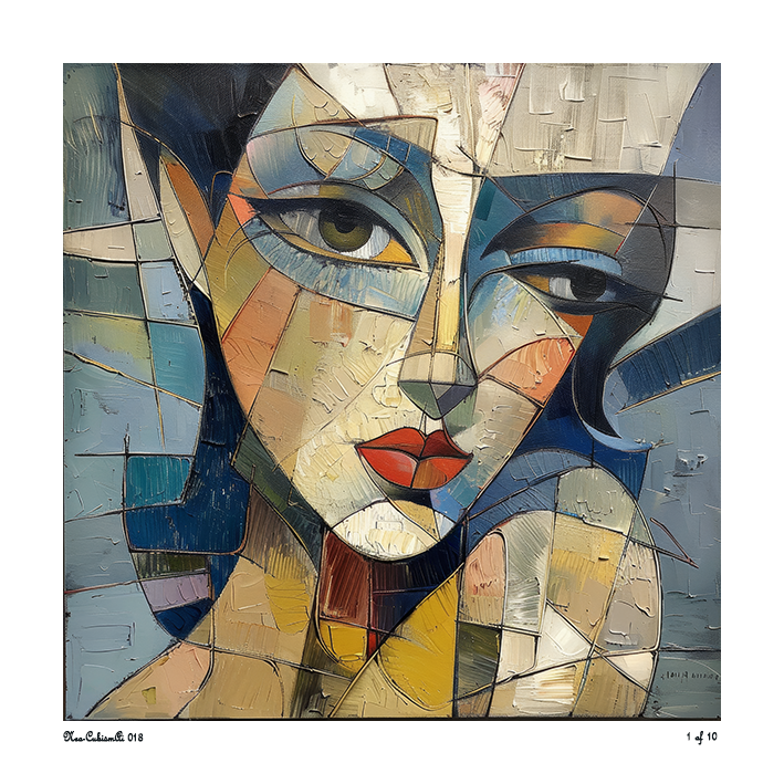 Neo-CubismAi 018 Giclee Prints