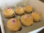 Honey Bourbon Peach Cupcake