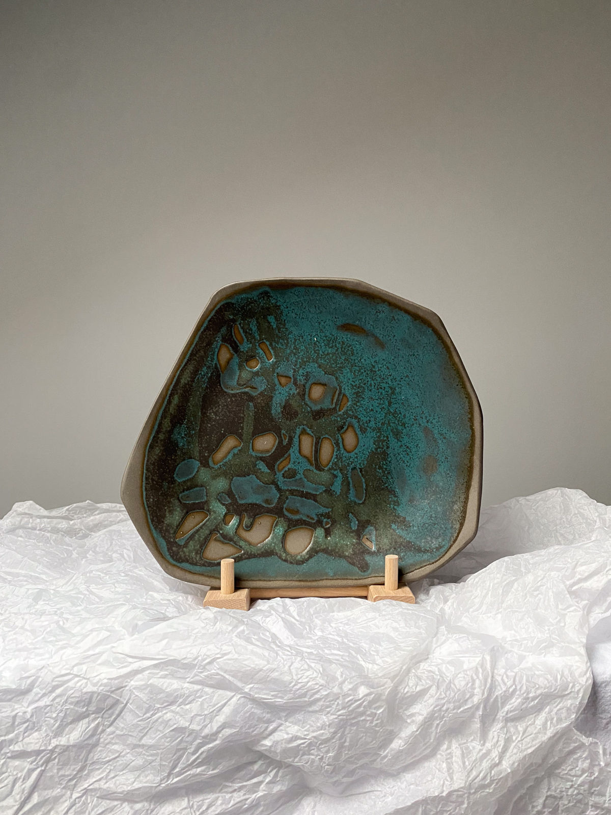 Talerz "mieszane towarzystwo" 2