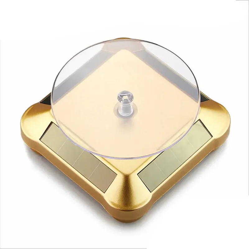 Miniatura: Solar Display Rack Bracelet Necklace Jewelry Display Props Rotating Table Solar