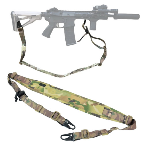Rope Rifle String KRYDEX Tactical 2 Point Rifle Sling QD Mounts | TacWaffle Co