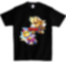 T-Shirt noir Brawl Stars 2 Personnages