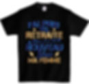 T-Shirt noir J'ai Pris Ma Retraite Mais J'ai Un Nouveau Boss Ma Femme
