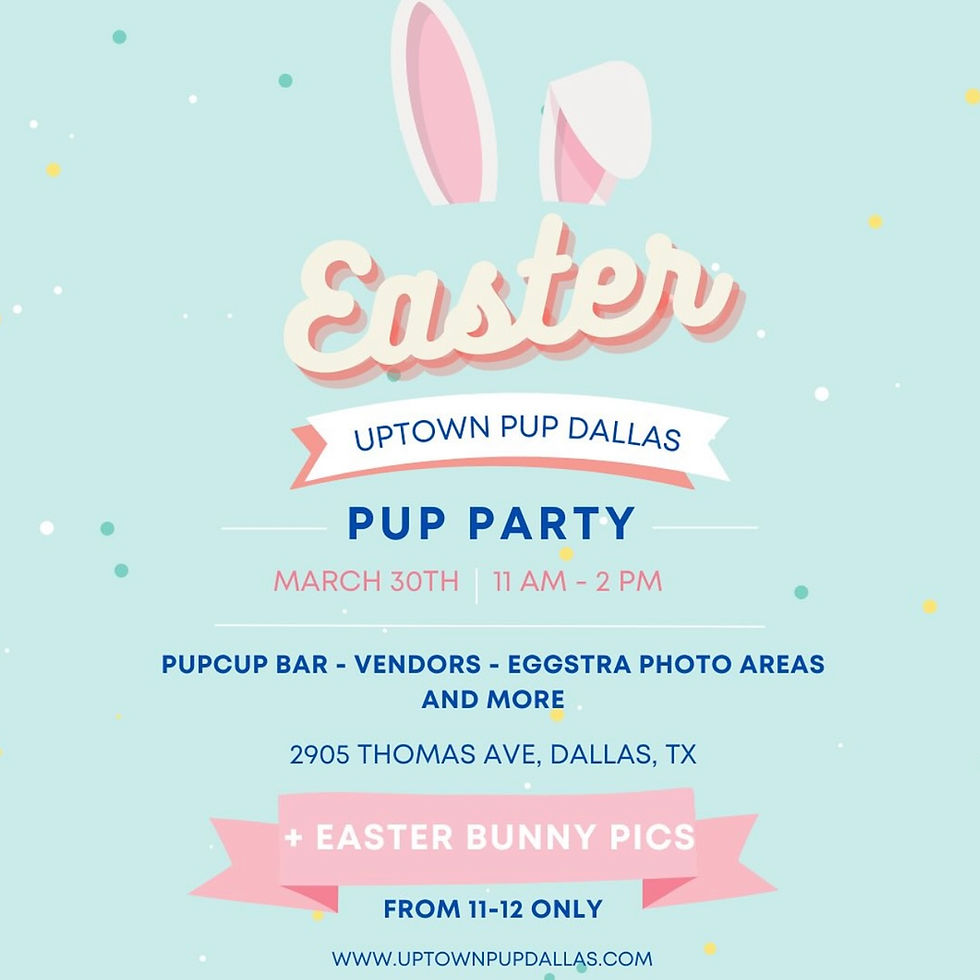 Uptown Pup Easter Party