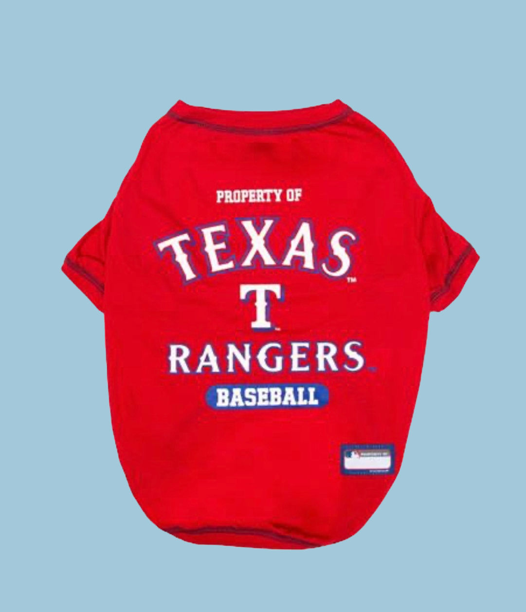 Texas Rangers Pet T-shirt