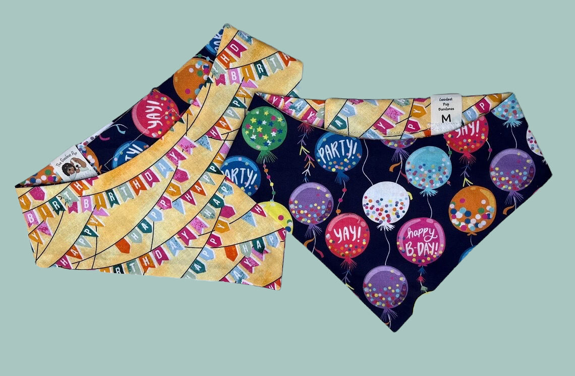 Birthday Reversible Bandana