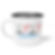 XOXO Valentine Gift for Lake Lovers, Enamel Camp Cup
