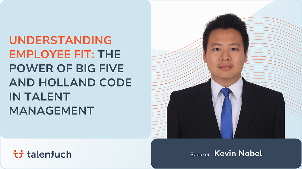 Understanding Employee Fit: The Power of Big Five and Holland Code in Talent Management