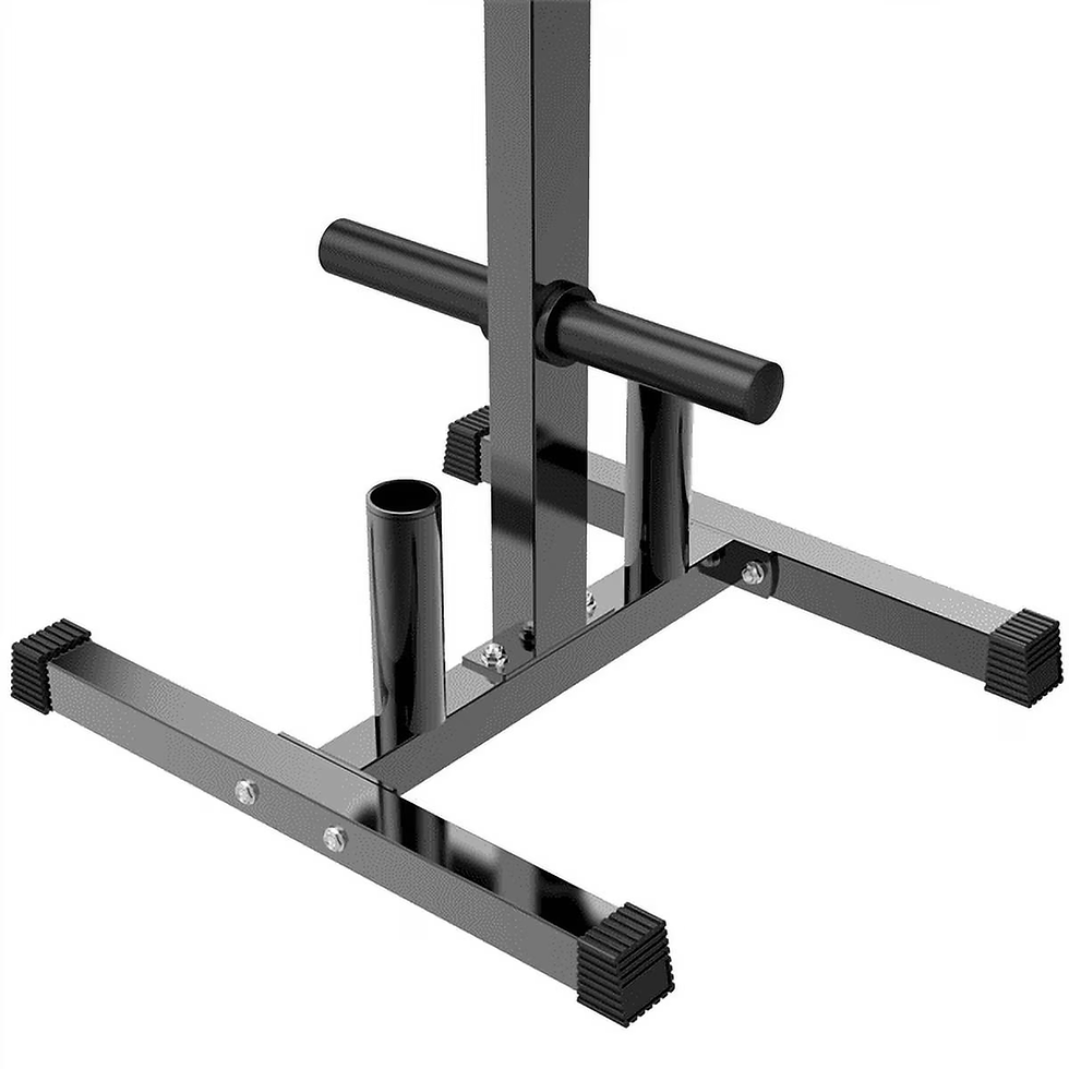 Thumbnail: 2 Inches Olympic Weight Plate and Barbell Storage Tree Stand Rack