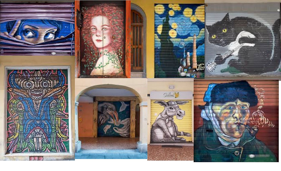 Pratello street art